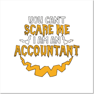 accountant halloween Posters and Art